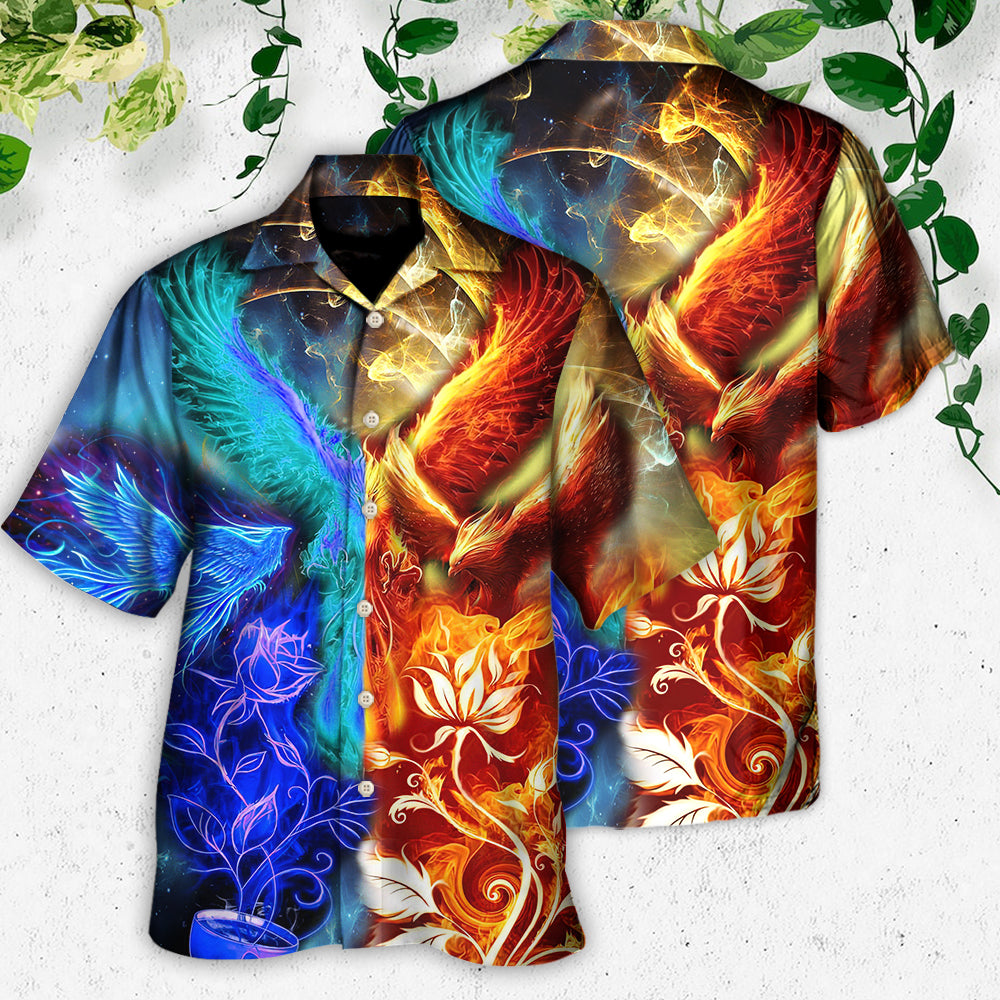 Phoenix Opposite Hawaiian Shirt For Resort Getaways And Comfortable Summer Activities