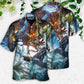 Dragon Battle Gods Hawaiian Shirt For Vacation Days And Relaxed Coastal Outings