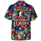 Fishing Outdoor Passion Hawaiian Shirt For Active Holidays, Resort Trips, And Warm Weather Gatherings