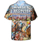 Horseback Riding Horse Hawaiian Shirt For Coastal Travel, Casual Events, And Comfortable Summer Wear