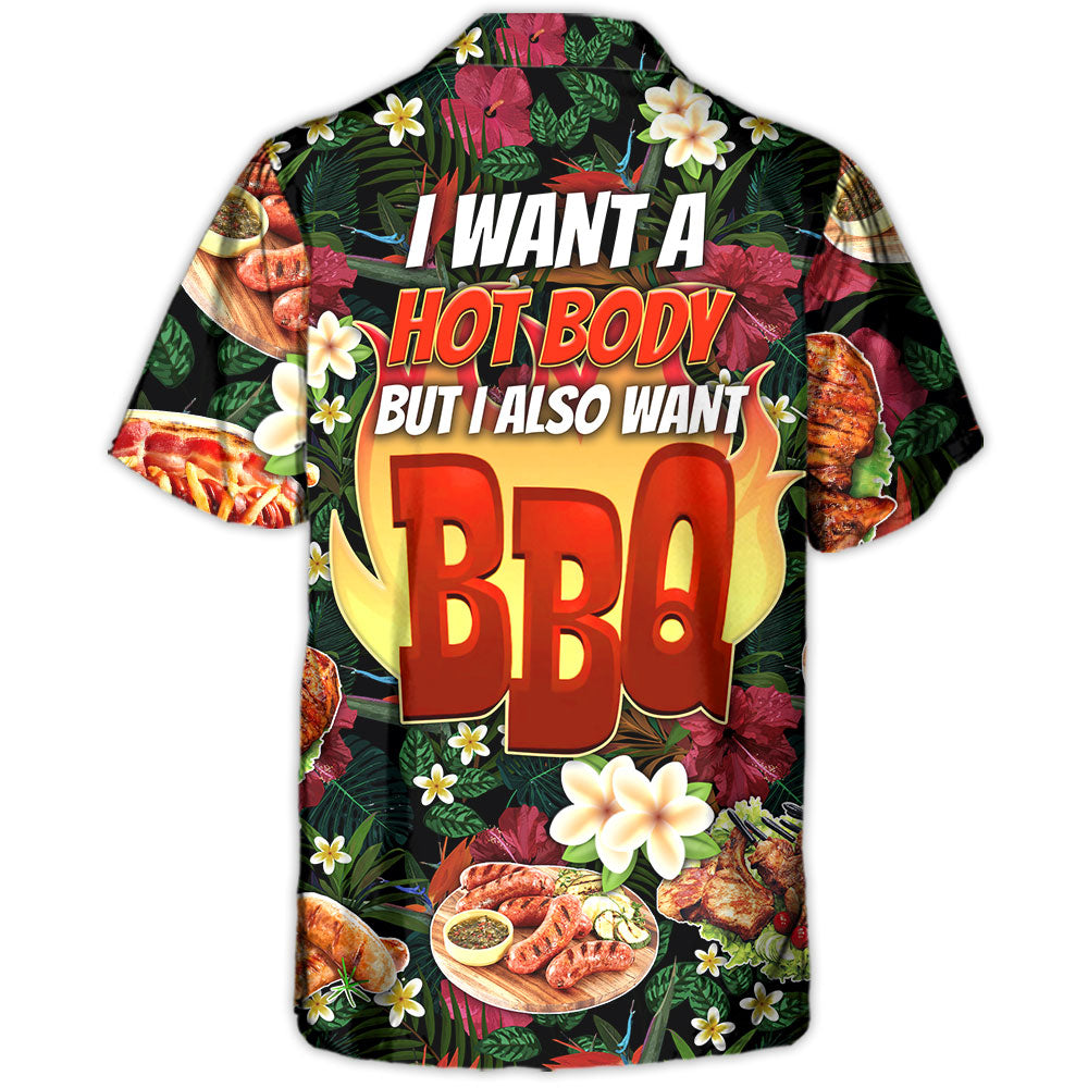 Funny Barbecue BBQ Hawaiian Shirt For Resort Trips, Coastal Parties, And Warm Weather Style