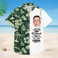 Funny Retirement Gift Custom Photo Retired Personalized Hawaiian Shirt For Warm Weather Events And Casual Wear