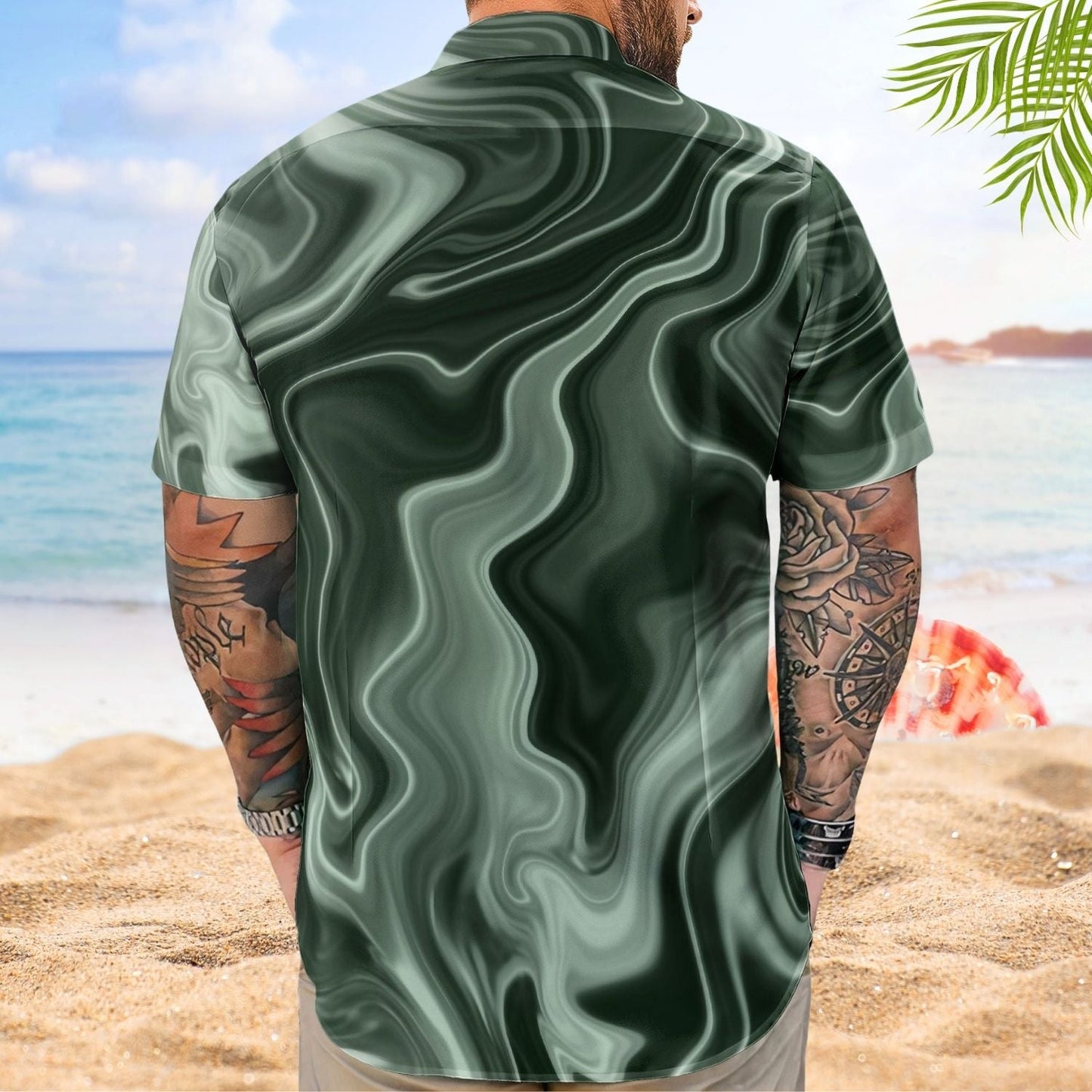 Fish Personalized Fishing Aloha Custom Photo Bass Hawaiian Shirt For Custom Resort Wear And Summer Trips