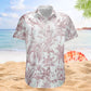 Butterfly Custom Aloha Flamingo Mermaid Unicorn Toile Hawaiian Shirt For Beach Parties And Resort Trips