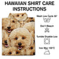 Funny Custom Aloha Photo Family Pet Face Hawaiian Shirt For Beach Parties And Resort Trips