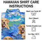 Tropical Beach Vacation Custom Photo Fun Face Hawaiian Shirt For Summer Vacation And Beach Travel