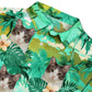 Tropical Beach Vacation Custom Photo Fun Face Hawaiian Shirt For Summer Vacation And Beach Travel