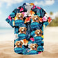 Tropical Funny Dog Beach Custom Photo Family Hawaiian Shirt For Personalized Vacation Style And Beach Travel