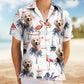 Tropical Beach Vacation Custom Photo Pet Kids Hawaiian Shirt For Personalized Vacation Style And Beach Travel