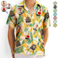 Tropical Beach Custom Photo Coolest Pop Personalized Hawaiian Shirt For Personalized Vacation Style And Beach Travel