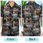Black Tropical Funny Cat Custom Photo Family Hawaiian Shirt For Personalized Vacation Style And Beach Travel