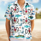 Custom Photo Dad Stance Personalized Hawaiian Shirt For Custom Resort Wear And Summer Trips