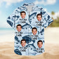 Custom Photo Reel Catch Personalized Hawaiian Shirt For Warm Weather Events And Casual Wear