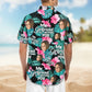 Funny Wife Watching Personalized Photo Hawaiian Shirt For Coastal Travel And Summer Outings