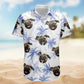 Funny Pet Face Personalized Photo Hawaiian Shirt For Warm Weather Outings, Beach Days, And Relaxed Tropical Style