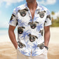 Funny Pet Face Personalized Photo Hawaiian Shirt For Warm Weather Outings, Beach Days, And Relaxed Tropical Style