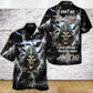 Gothic Dark Skull Hawaiian Shirt Graphic Artwork Detail For Casual Outings