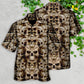 Dark Skull Inside Everyone Hawaiian Shirt Design View For Casual Summer Styling