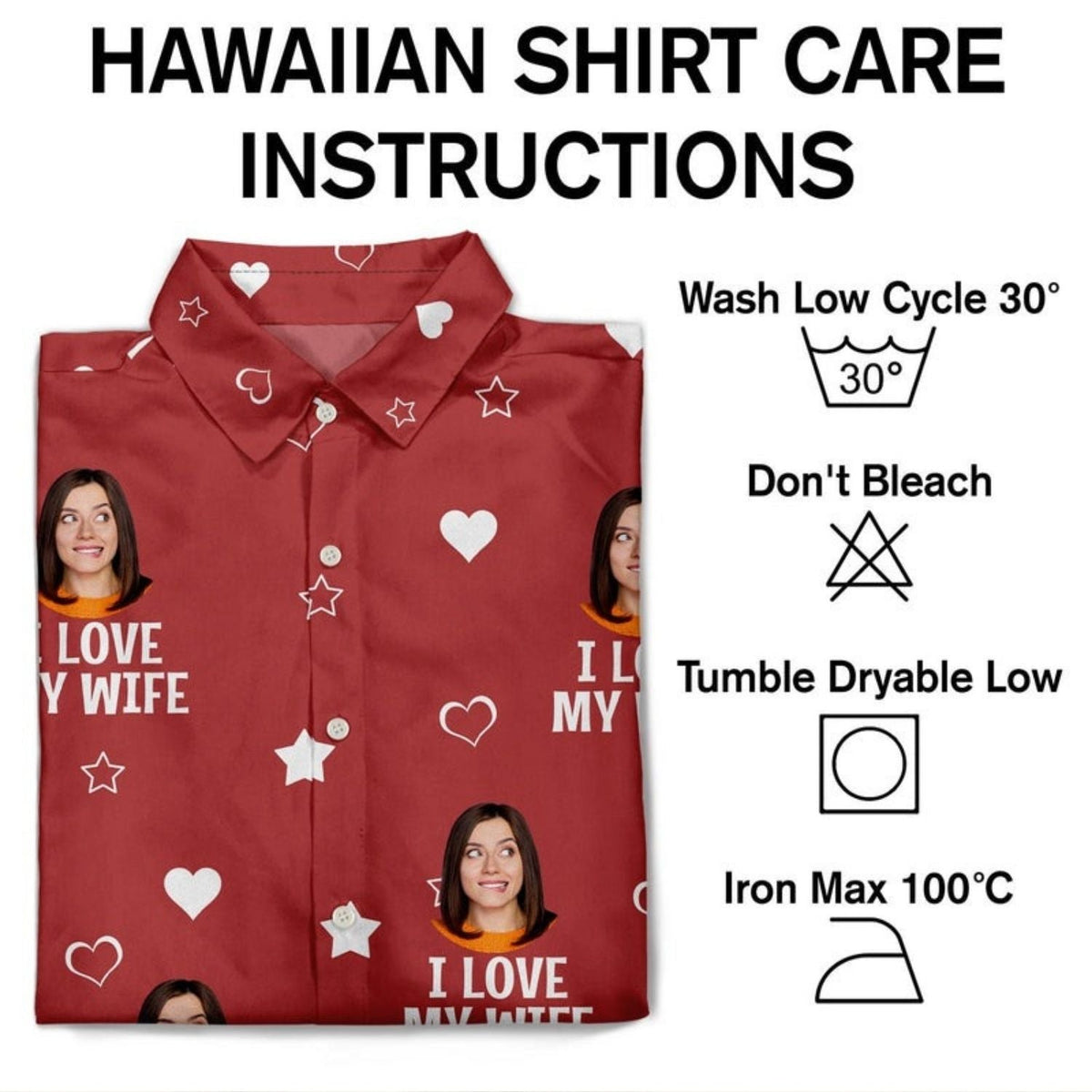 Funny Romantic Custom Photo Gift Husband Boyfriend Hawaiian Shirt For Coastal Travel And Summer Outings