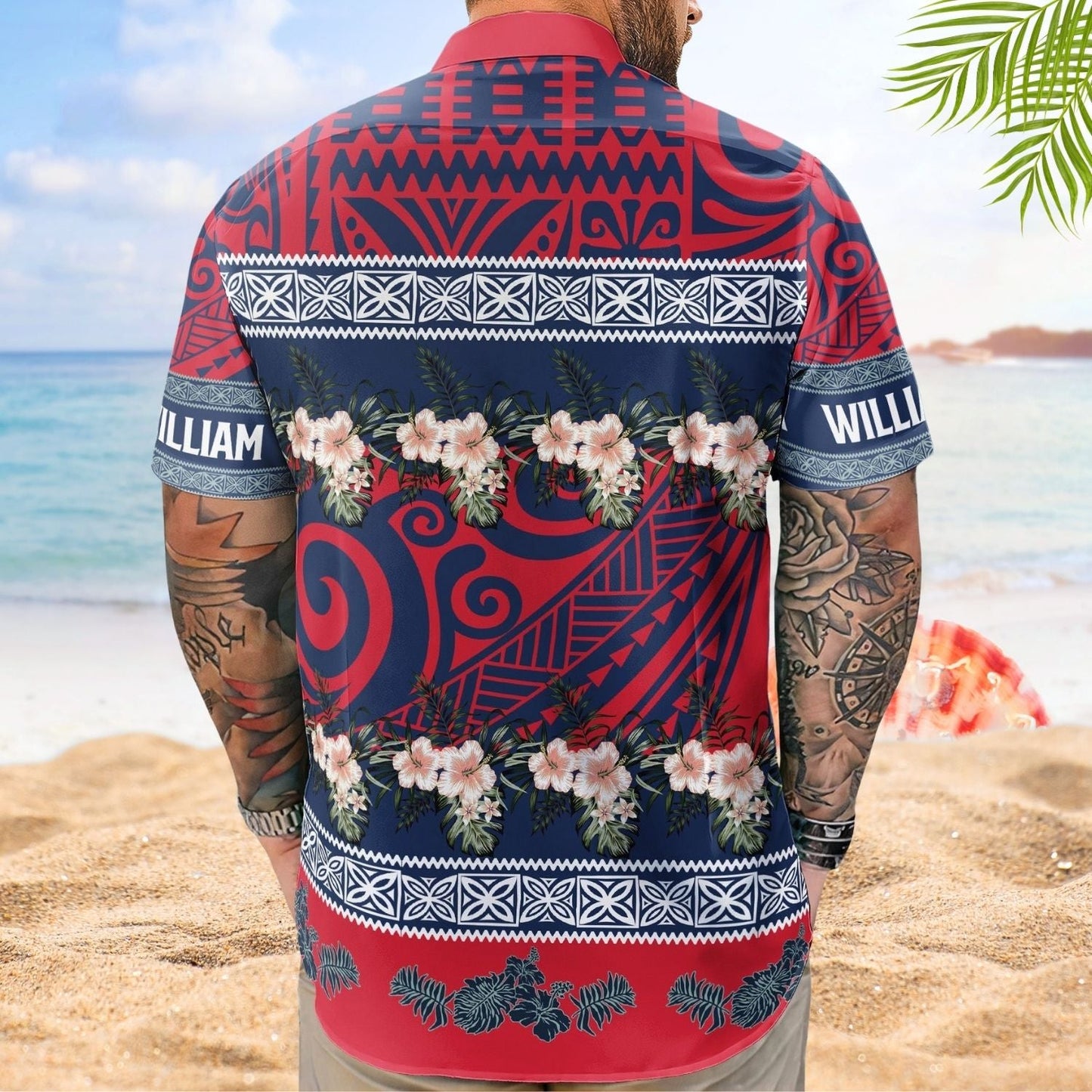 Tropical Hibiscus Aloha Photo Gift Family Custom Hawaiian Shirt For Nature Lovers And Coastal Travel