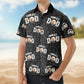 Tropical Dog Aloha Custom Pet Photo Dad Hawaiian Shirt For Resort Days And Thoughtful Gifting