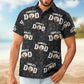 Tropical Dog Aloha Custom Pet Photo Dad Hawaiian Shirt For Resort Days And Thoughtful Gifting