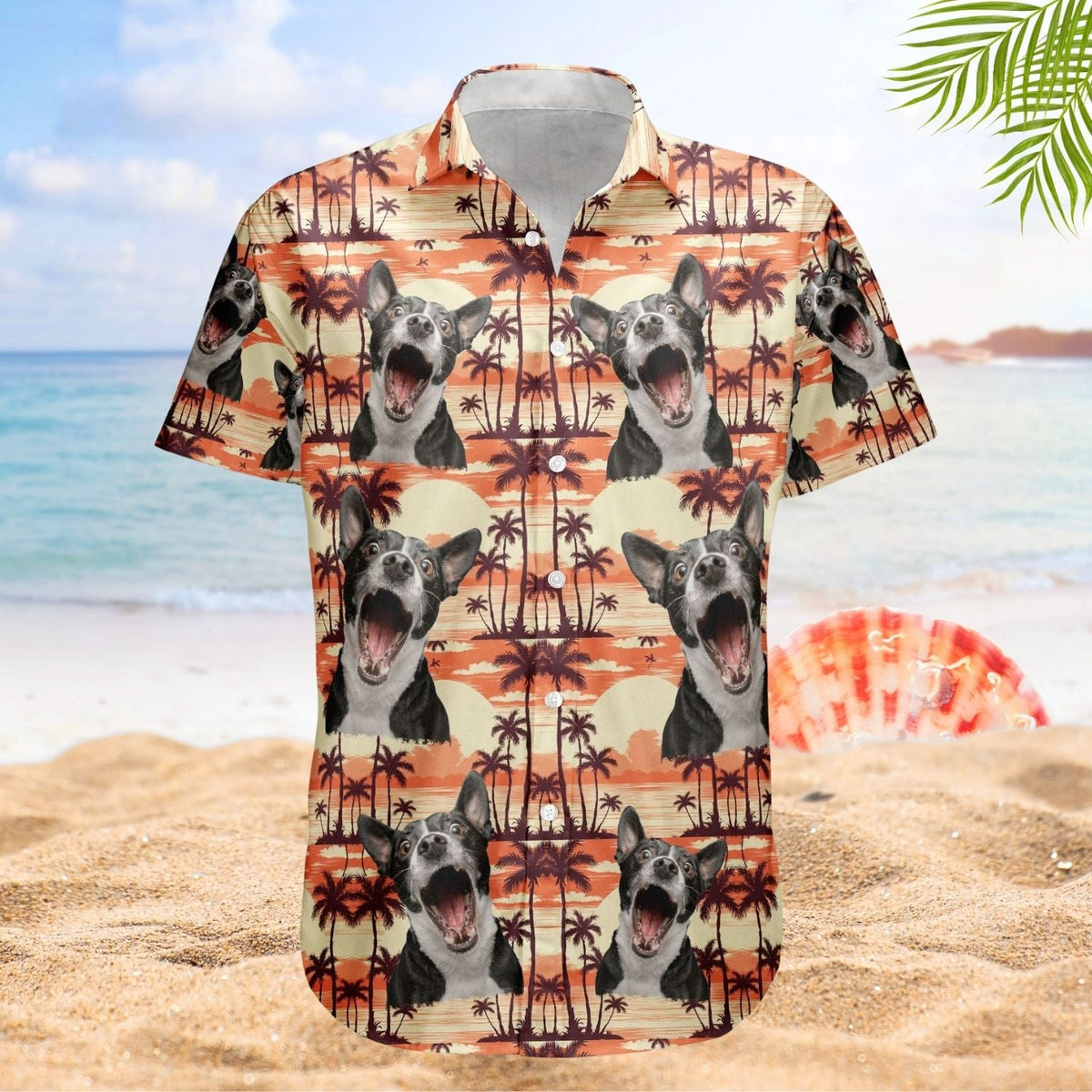 Floral Funny Hawaiian Beach Aloha Custom Photo Hawaiian Shirt For Personalized Vacation Style And Beach Travel