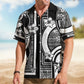 Vintage Black Personalized Aloha Kapa Hawaiian Name Hawaiian Shirt For Island Vacations And Everyday Style