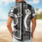 Vintage Black Personalized Aloha Kapa Hawaiian Name Hawaiian Shirt For Island Vacations And Everyday Style
