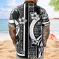 Vintage Black Personalized Aloha Kapa Hawaiian Name Hawaiian Shirt For Island Vacations And Everyday Style