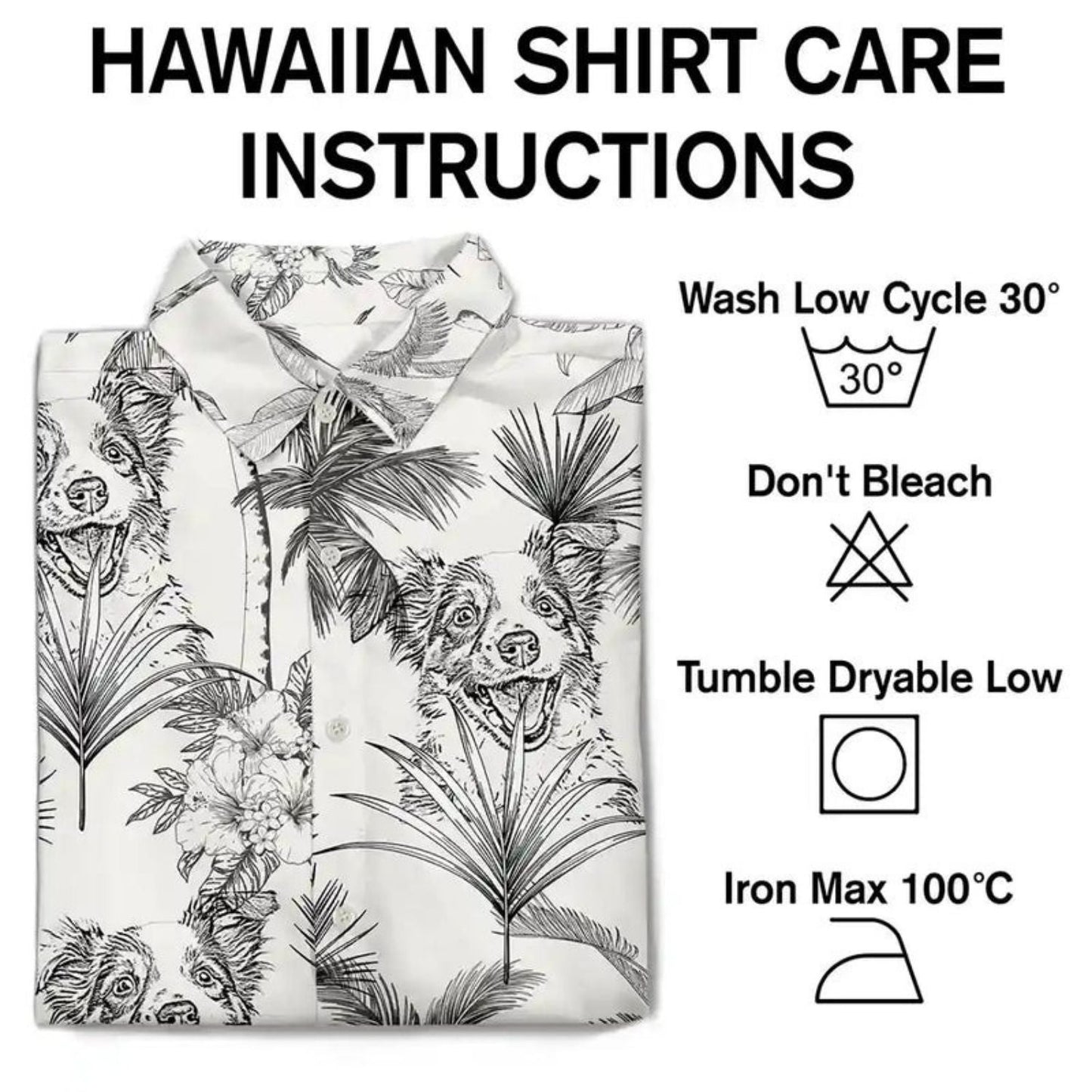 Vintage Toile De Jouy Custom Photo Pencil Hawaiian Shirt For Personalized Vacation Style And Beach Travel