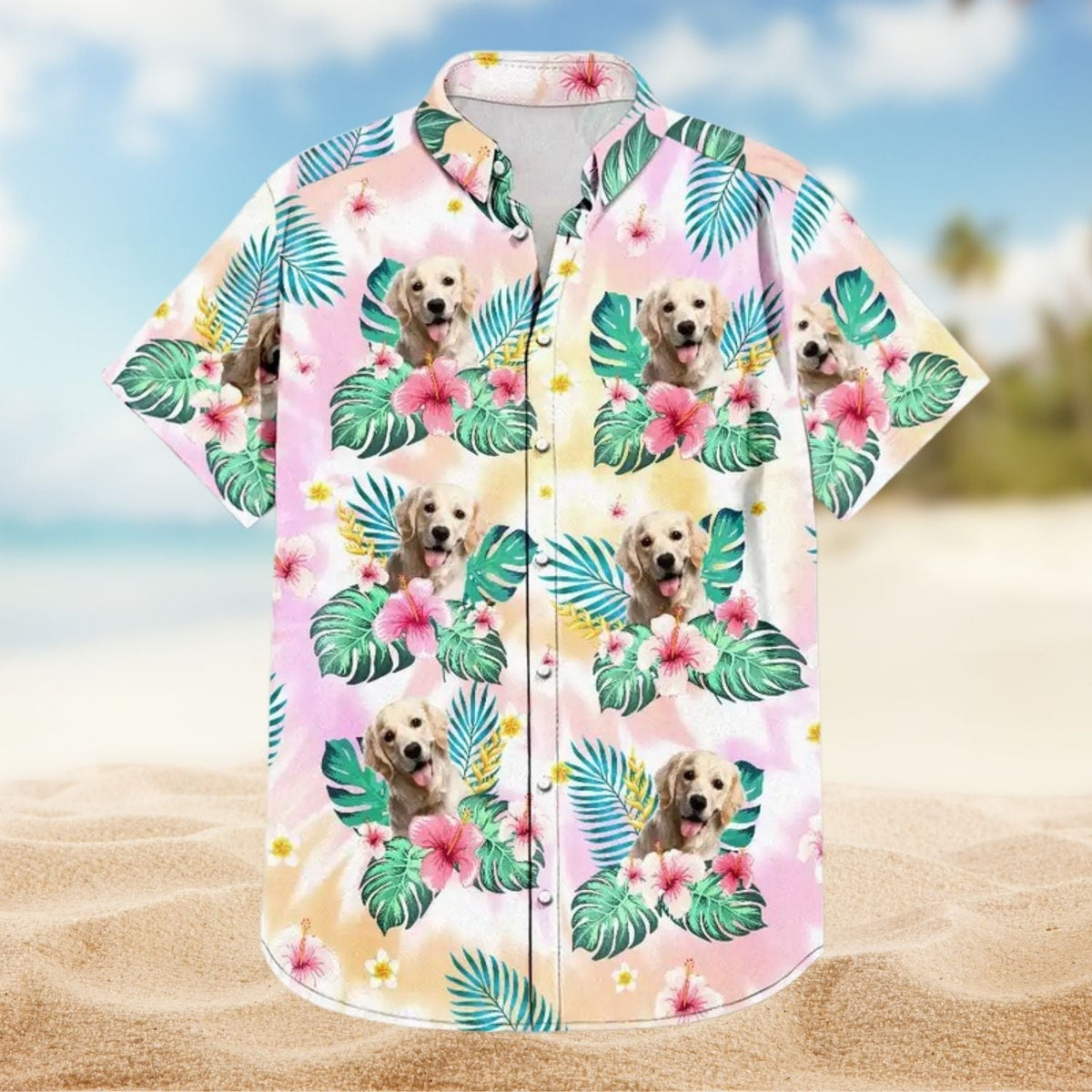Tropical Funny Beach Family Vacation Custom Photo Hawaiian Shirt For Summer Vacation And Beach Travel