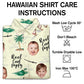 Custom Photo Reel Papa Personalized Hawaiian Shirt For Coastal Adventures, Vacation Travel, And Thoughtful Gift Giving