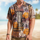 Funny Tropical Custom Photo Pet Family Friends Hawaiian Shirt For Personalized Vacation Style And Beach Travel