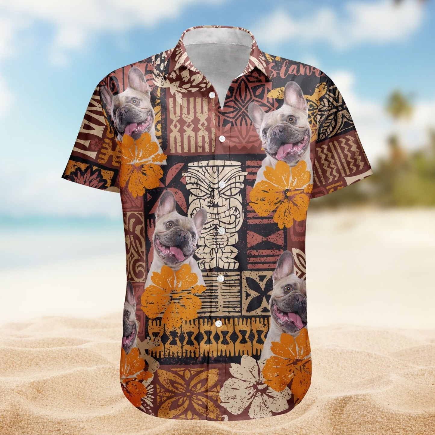 Funny Tropical Custom Photo Pet Family Friends Hawaiian Shirt For Personalized Vacation Style And Beach Travel
