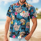 Tropical Floral Custom Face Photo Men Women Hawaiian Shirt For Nature Lovers And Coastal Travel