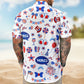 Funny Happy Custom Face 4Th July Personalized Hawaiian Shirt For Personalized Vacation Style And Beach Travel