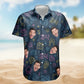 Neon Funny Birthday Party Custom Face Gift Hawaiian Shirt For Island Vacations And Everyday Style