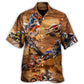 Motocross Hawaiian Shirt Pattern Detail For Vacation Travel And Daily Wear