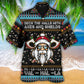 Norse Warrior Christmas Deck Halls Axes Shields Hawaiian Shirt Artwork View For Weekend Travel And Beach Style