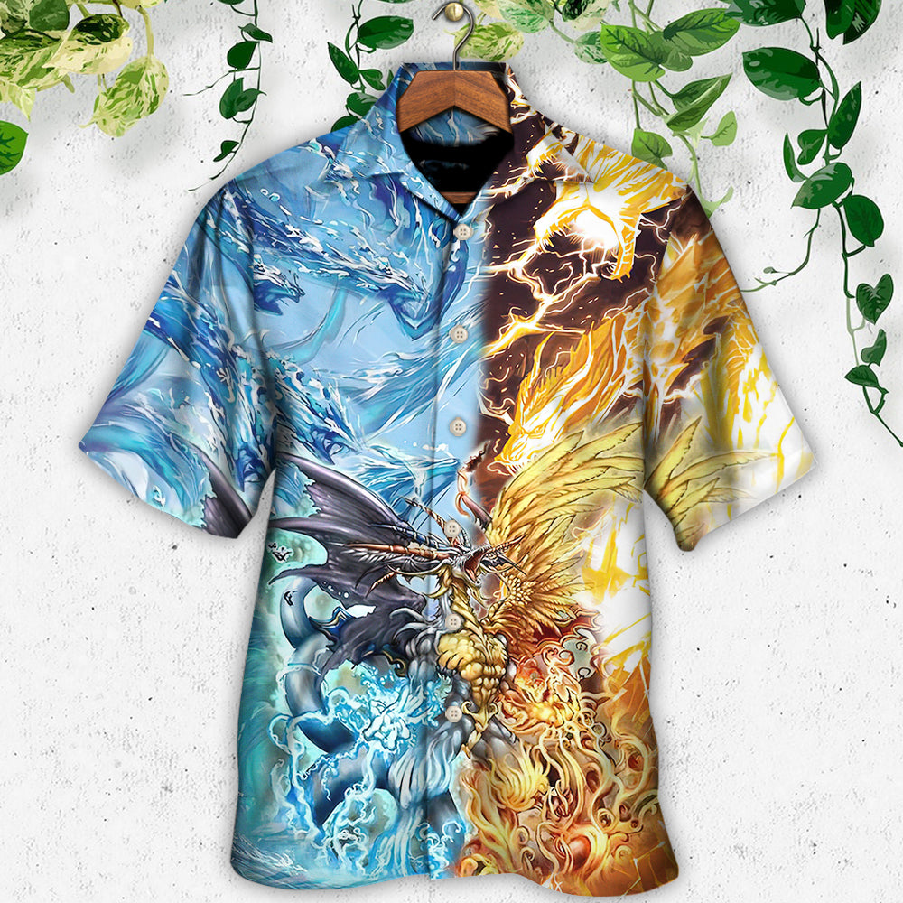Dragon Immortal Hawaiian Shirt For Beach Parties And Weekend Getaways