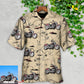 Floral Motorcycle Desert Catus Mountain Custom Photo Hawaiian Shirt Pattern Detail For Summer Holidays And Outdoor Fun