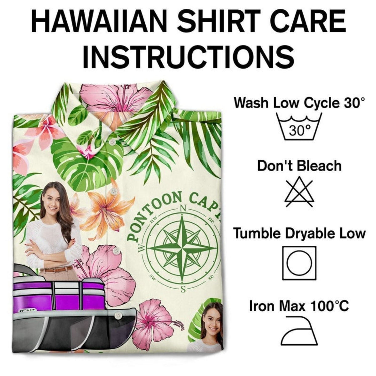 Tropical Boat Beach Vacation Custom Photo Boating Hawaiian Shirt For Beach Days And Outdoor Gatherings