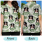 Tropical Funny Dog Beach Vacation Custom Photo Hawaiian Shirt For Resort Days And Thoughtful Gifting
