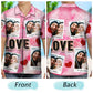 Funny Custom Photo Newspaper Gift Couples Husband Hawaiian Shirt For Personalized Vacation Style And Beach Travel