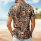 Funny Custom Face Photo Island Tribal Men Hawaiian Shirt For Tropical Holidays And Casual Wear