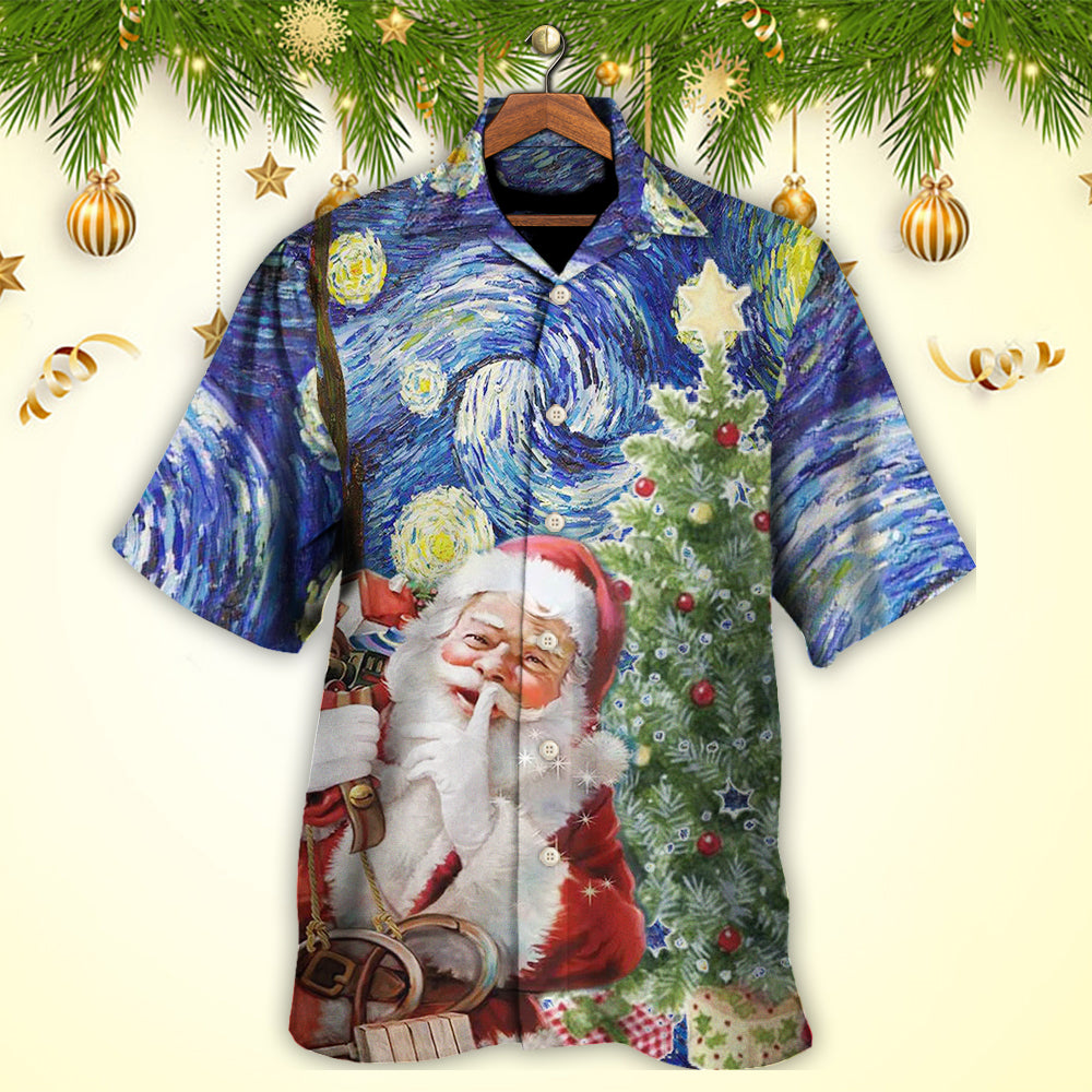 Christmas Shhhhh Secret Gift Hawaiian Shirt For Warm Weather Adventures And Everyday Comfort
