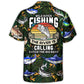 Fishing River Hawaiian Shirt For Sports Fans, Summer Outings, And Relaxed Vacation Wear