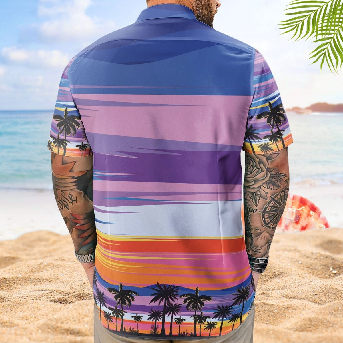 Custom Photo Aloha Vacation Family Personalized Hawaiian Shirt For Beach Parties And Resort Trips