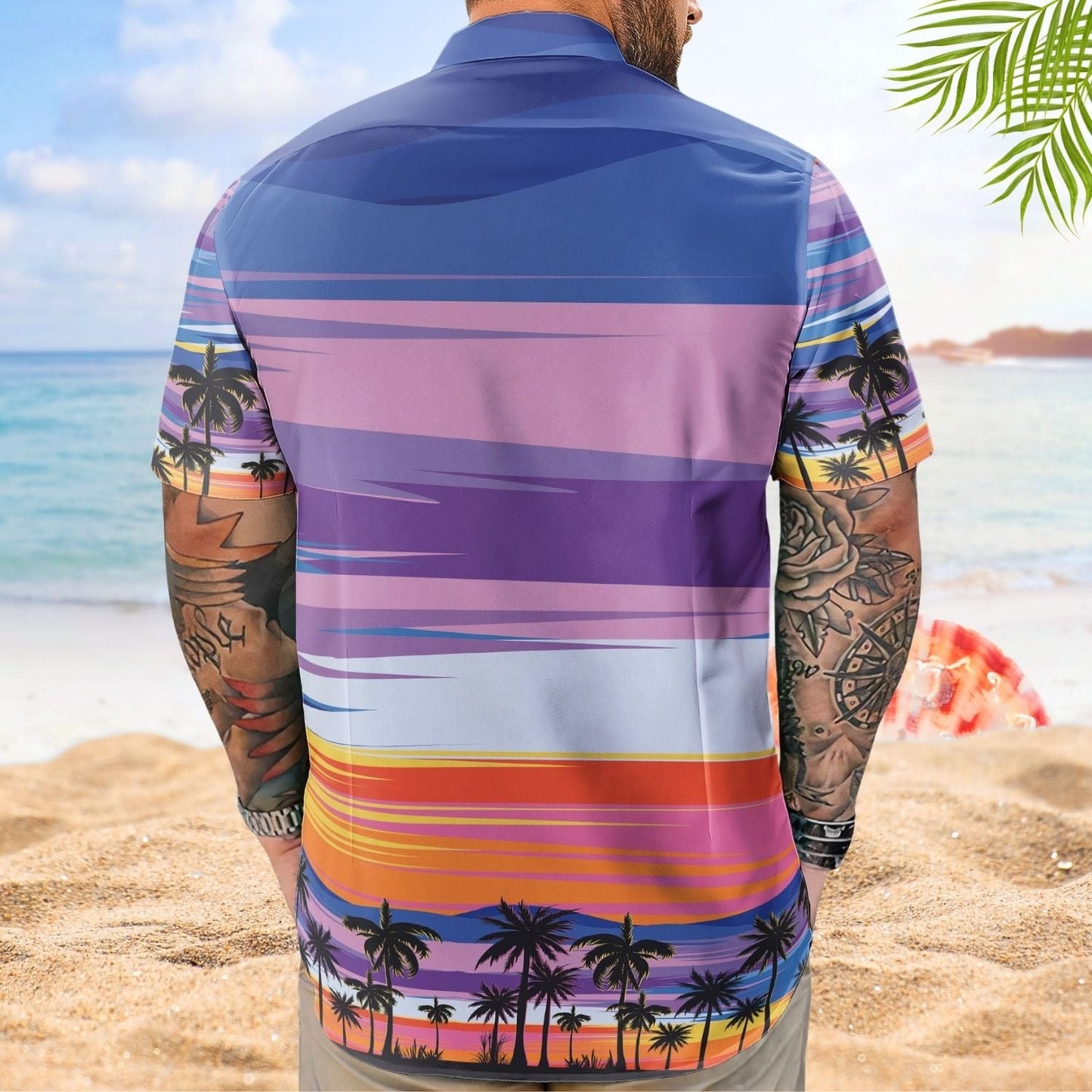 Custom Photo Aloha Vacation Family Personalized Hawaiian Shirt For Beach Parties And Resort Trips